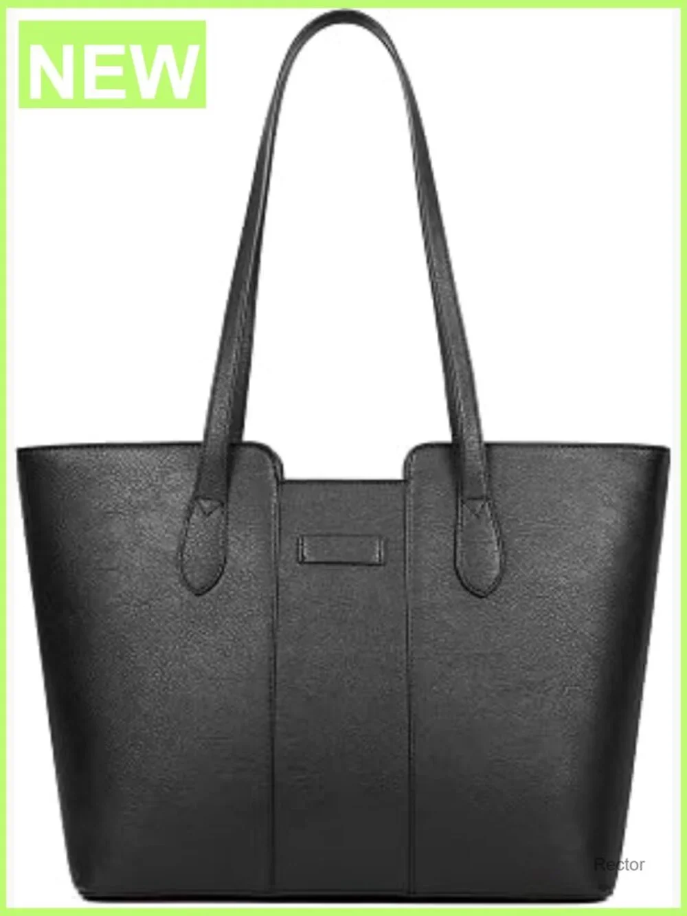 PU Leather Tote Bag with Zippered Pockets Shoulder Hobo Purse Top Handle